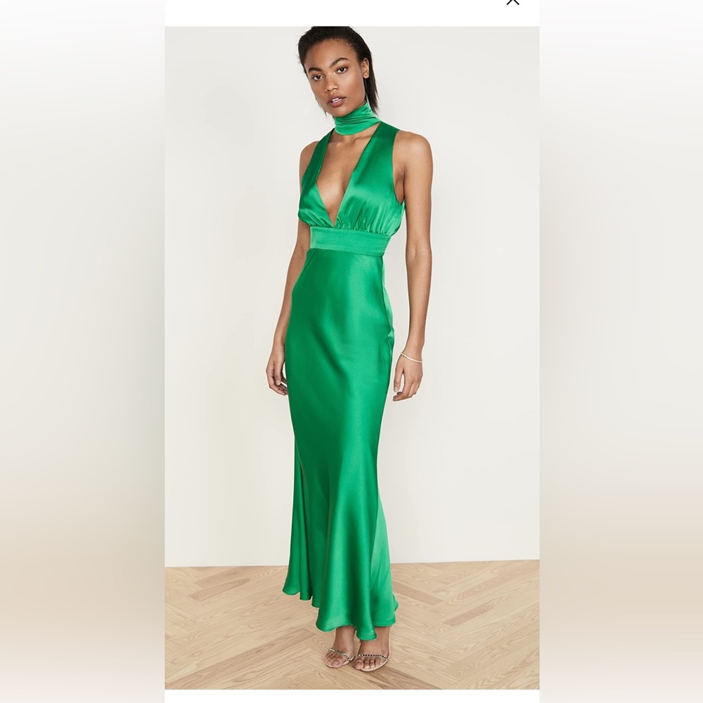 Fame and Partners Dee Dress!! Beautiful green gown, perfect for formal events!!